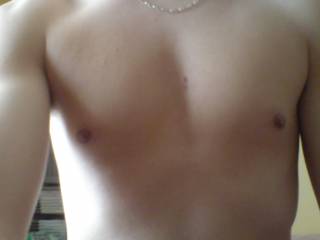 Me with my top off. What do you think?