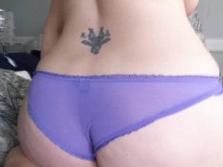 Your ass looks so sexy love to pull your panties off and lick your hot pussy mmm