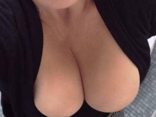 Alone in the Mall bathroom...walked past the Men\'s room on the way and got no eye contact from the guys...I wonder why? 😇