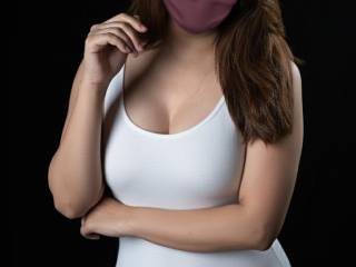 Trying a white bodysuit. How do I look?