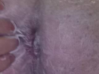 A View of My Shaven Soaped Ass , I Hope You Enjoy The View  ?.....👅💦👅💦👅💦😜😛😋👍