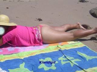 What would you do if you saw me on the beach like this?
