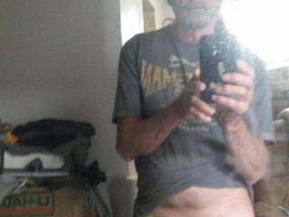 Showing my cock