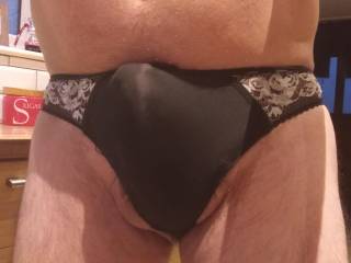 Think my neighbour knows I borrow her panties