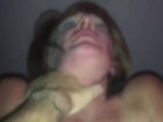 I cum so hard and fast when he chokes me