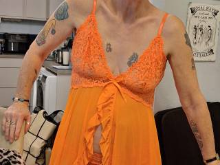 Baby doll nightie for chat