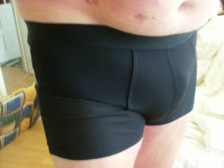 black designer " M D " (dutch brand)  undies . see next picture too