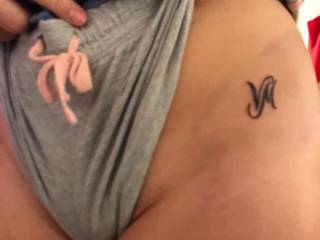 Another stupid bitch gets tattoo my name or initials 3wks ago she was living with a guy slut used to go home soiled gapped dripping jizz from her belly her ass she kicked him out an thinks we guna be couple na she loose as fuck ass licking sniffing ho