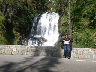 On our travels we found a beautiful waterfall and stopped for a couple of photos.