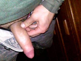 Long day at work.. Blowing a load to unwind and relax.