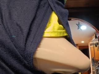 Sticking out this morning