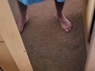 Early morning trouser snake.