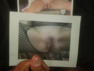 Nice drop of precum showing up as stroke and enjoy Ms mupet147golf\'s lovey pussy lips. They must look so nice rapped around a cock