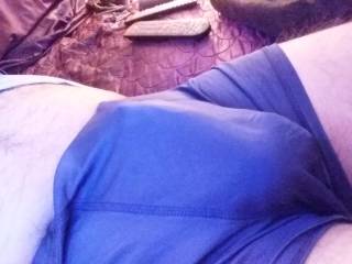 Horny in silk.😉