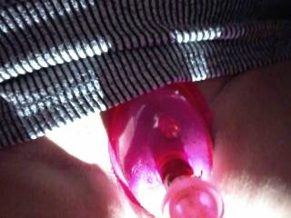 Had to try this new toy. Was told it would enhance sensitivity and boy is that a fact. Have you ever tried it?