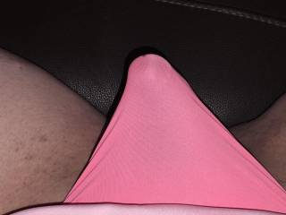Pink Satin Panty Play#1
