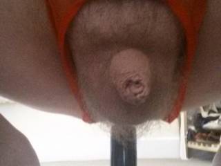 Mmmmh love to tease your little man with my tongue