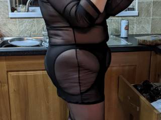 My slut wife Jane 54 waiting for her young hung bull to arrive