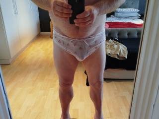 this is me in my wifes panties