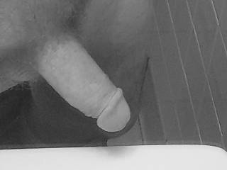 My dick in black and white.