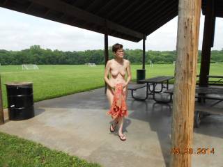 naked at the soccer park