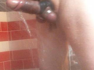 Horny in the shower...again