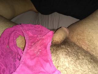 My wifes dirty krusty panties turn me on sooo much...😍😍😍😍