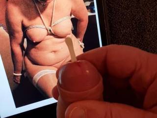 Cumming on subemma, just like she wanted