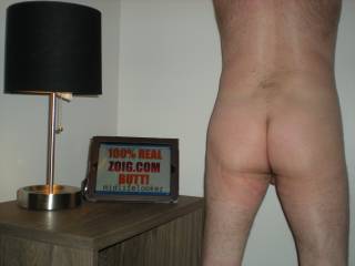 Showing my 'genuine' butt!