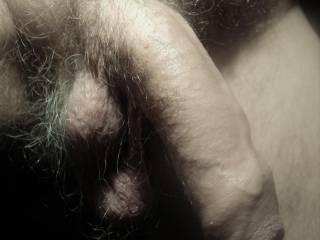 I wanted to make a close up from my penis and balls at rest and before shaving them a bit