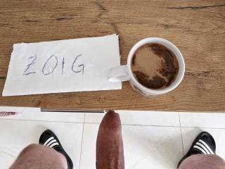 Morning wood with morning coffe 4