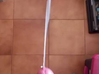 You can\'t deny I am a great cummer... I\'ve been storing some cum for two days... Next video will be about my cumshot after 4-5 days without jerking off. Wanna see it?