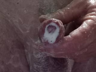 Soaped Shaven Cock, Cockhead, Balls, Redhead....I Hope Your Enjoying My Efforts  ?....👅💦😜😛😋👍