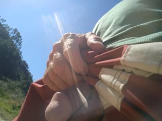 Just felt like pulling my dick out to share with you