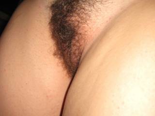 her hairy sweet pussy