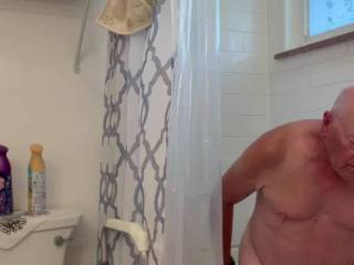 My new toy in the shower