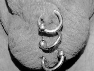 my pierced balls