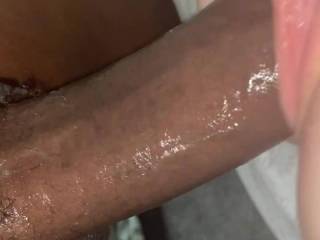 He put his massive black cock in my fat white pussy. How would you like to be deep in it?