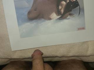 Getting my cock interested in Ms UpNorthCoupel, and soon to do a cum tribute for such lovely woman.