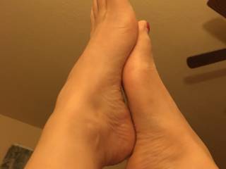 She wants me to fuck her feet and cum on them....do you think I should?