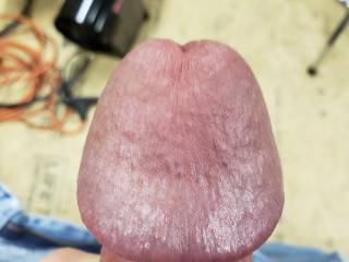 Me all swollen and ready to cum