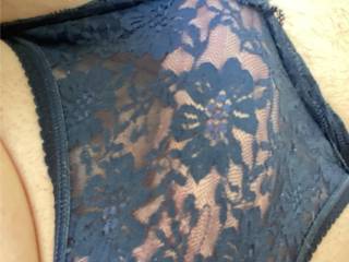 My cock in Friends panties