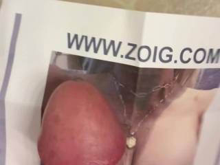 Milfcummer did what the necklace said! M as in masturbate! And by the video I really got into it . Ladies why you think?