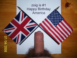 Happy Birthday America, from a friendly Brit