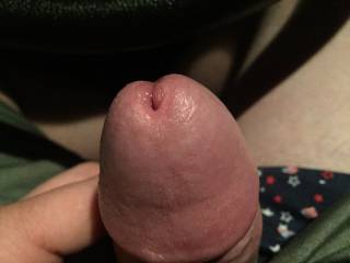 So hard and horny that precum is just leaking ;)