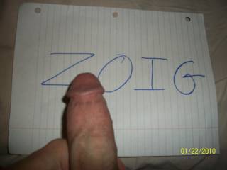 me just sporting zoig   we all like zoig right