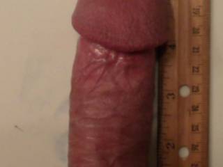 Me measuring from the side - 5 1/2" - love feedback good or bad! Does the Big Head make up any for the shorter length & girth? Is your lover Thicker or Longer?