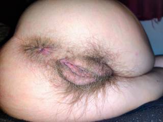 my hairy ass