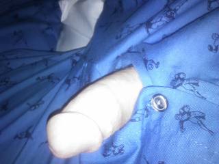 My new pajamas...Peek a boo