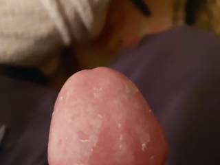 Close up of my glans